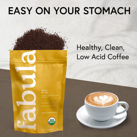 Fabula tasting cup shows inviting aroma and smooth finish