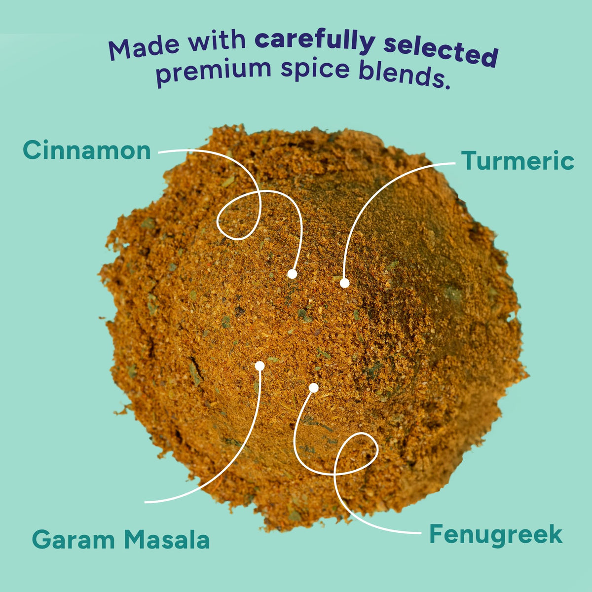 Fenugreek leaves in dry form enriching curries