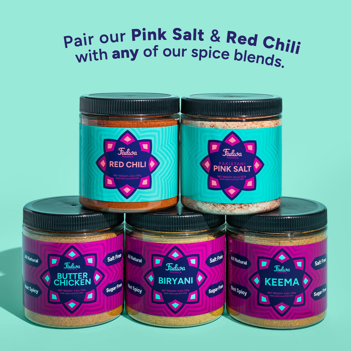 Fadwa Masala Pulao Spice Mix measuring spoon, easy portion control