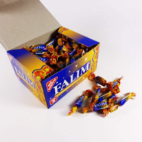 Falim sugarless gum fruit mix, individually wrapped for hygienic travel