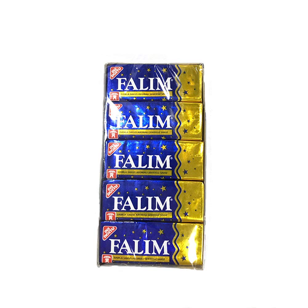 Serving suggestion: Falim gum on desk for quick refreshment