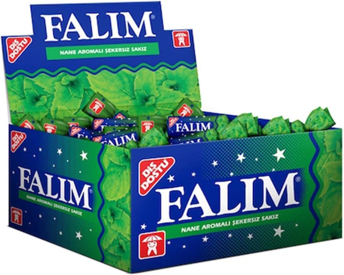 Falim sugarless mint gum pack for quick, on-the-go freshness.