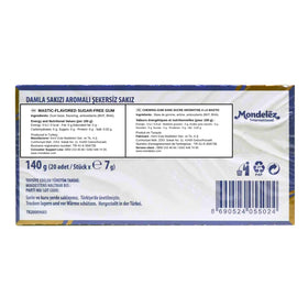 Falim Sugarless Plain Gum sticks in a portable foil pack for quick refreshment.