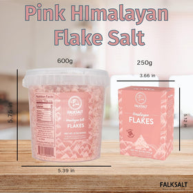 Falksalt bath-use salt flakes for spa-like soak ambiance.