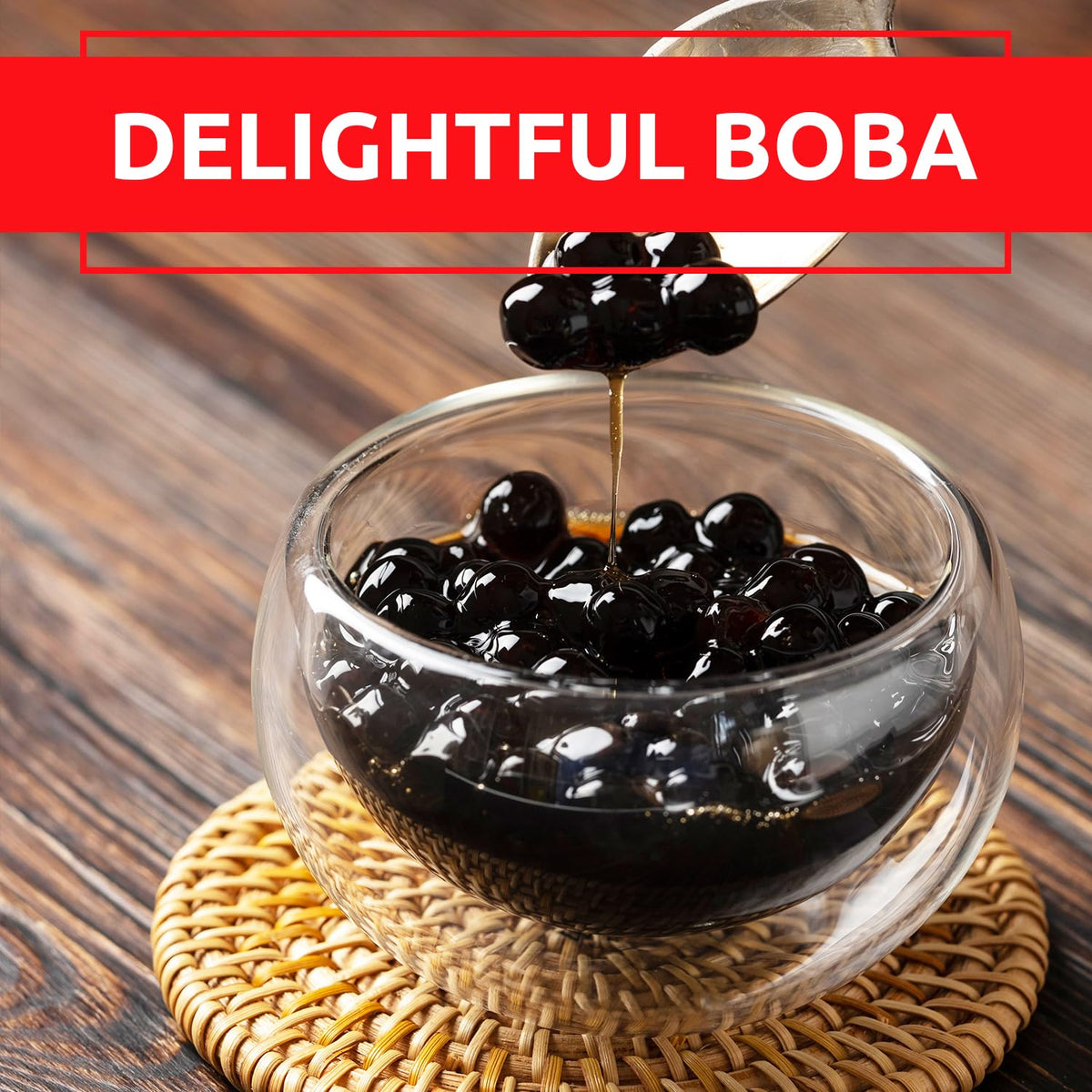 Fanale Brown Sugar Popping Boba Pearls gluten free fat free choice for inclusive gatherings