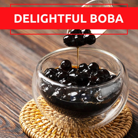 Fanale Brown Sugar Popping Boba Pearls gluten free fat free choice for inclusive gatherings