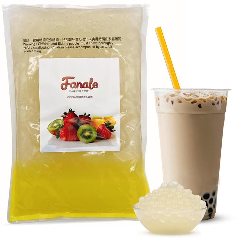 Fanale Crystal Agar Boba Jelly Balls ready-to-serve add instant bubble tea texture and shine.