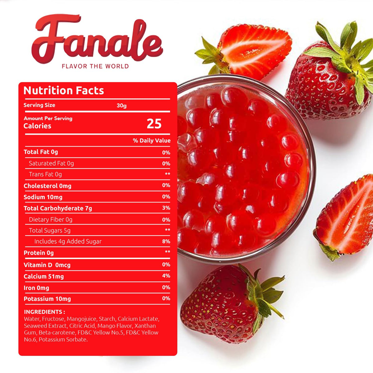 Ideal topping for desserts and beverages across many occasions.