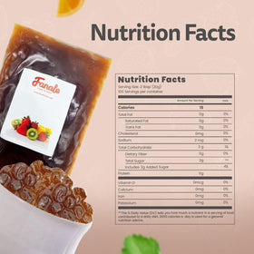 Fanale transparent pearls perfect as dessert garnish with a soft chew