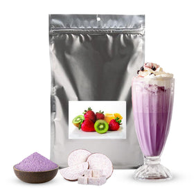 Fanale Ube Taro bubble tea flavor powder bottle for authentic boba flavor at home