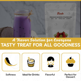 Fanale Ube Taro purple sweet potato powder pack for gluten free and vegan recipes