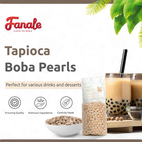 Fanale US Boba Co brown sugar flavor pearls ideal for desserts