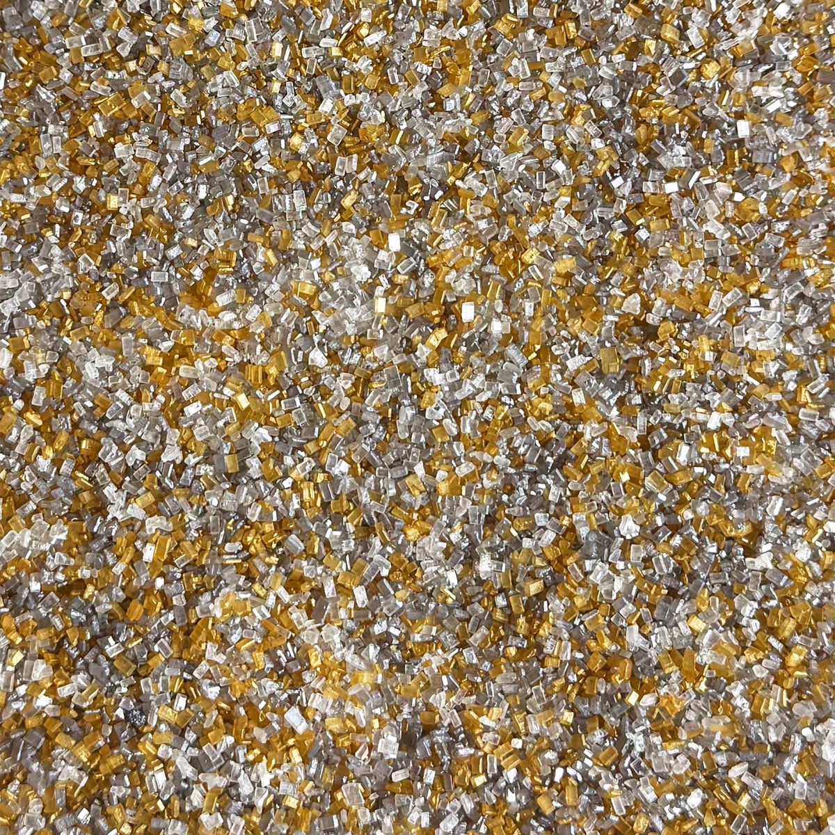Filthy Rich sugar dusting on cupcakes adds metallic shimmer and wow