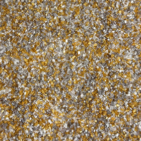 Filthy Rich sugar dusting on cupcakes adds metallic shimmer and wow
