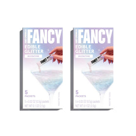 Fancy Sprinkles Moonstone Iridescent glitter packets packaging shows portable sparkle for events