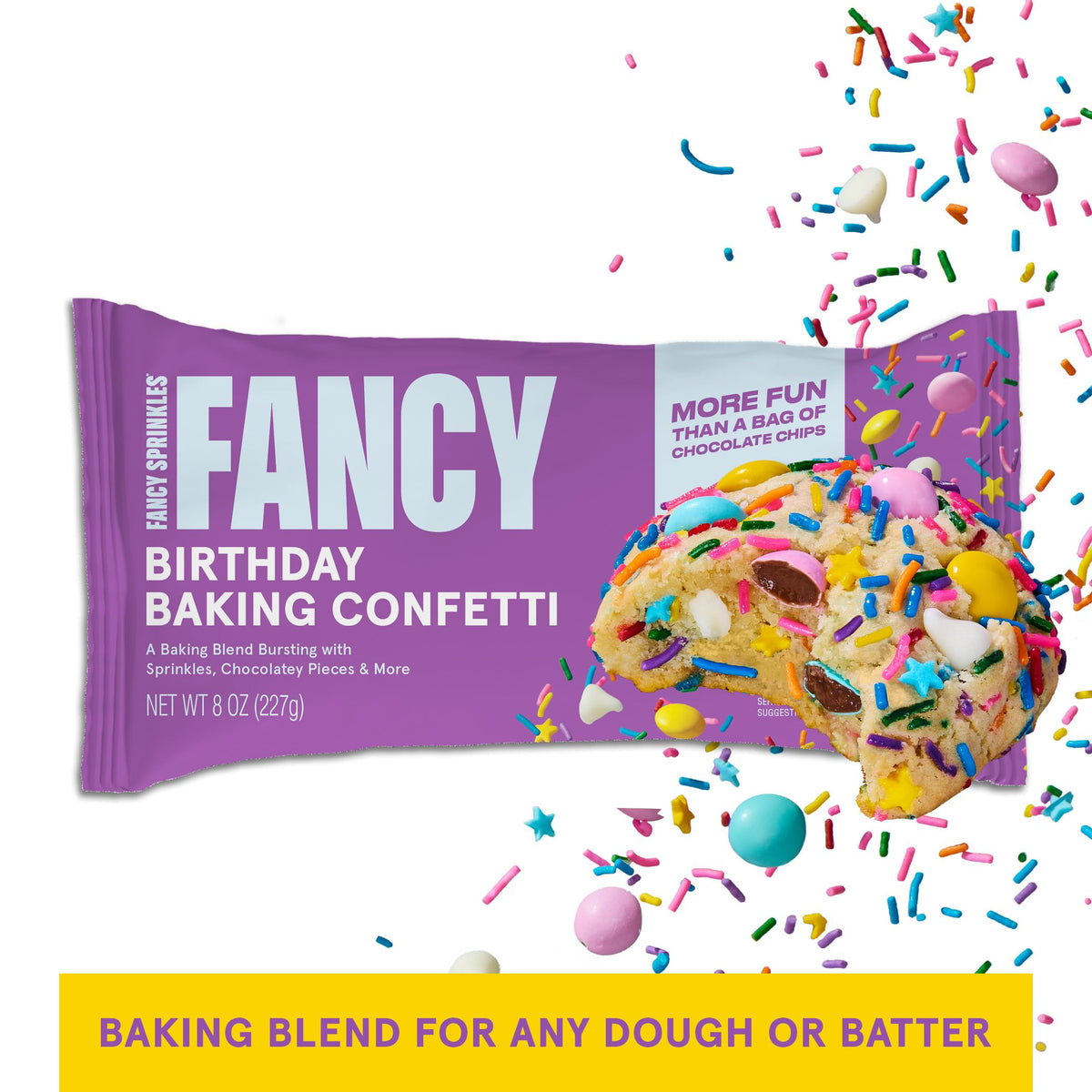 Fancy Sprinkles star-shaped sprinkles decorate frostings with playful flair