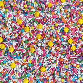 Fancy Sprinkles Sunset Bliss Nonpareil selection (sunset-bliss-nonpareil-selection) adds warm tones to cookies.