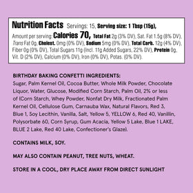 Fancy Sprinkles easy-to-use topping for cakes and popcorn