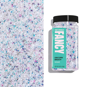 Fancy Sprinkles Unicorn Breath Sugar dusts cookies with shimmer for eye-catching treats