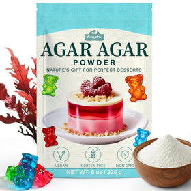 Fangkic Agar Powder 8oz package for vegan gelatin substitute in desserts