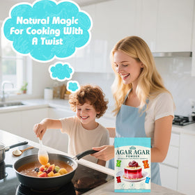 Fangkic Agar Powder used to make creamy vegan desserts