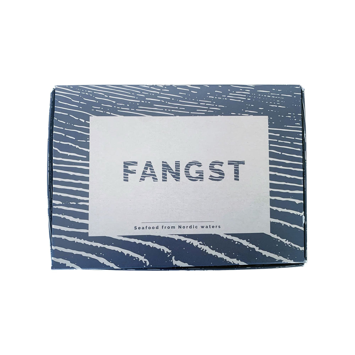 FANGST Can label closeup, highlighting Danish origin and craftsmanship.