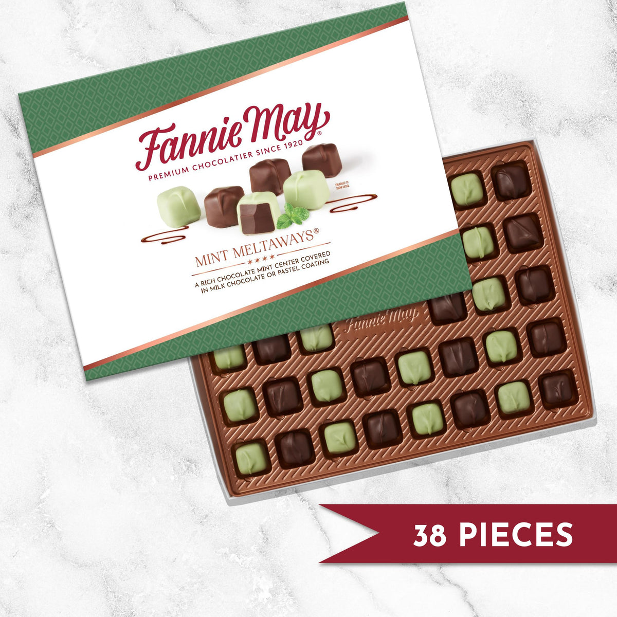 Fannie May Mint Meltaways serving idea for gatherings
