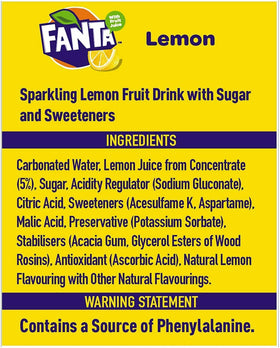 Fanta Lemon slice close-up highlighting bright citrus zest and natural flavors