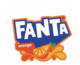 Fanta Orange with ice and citrus garnish for a party.