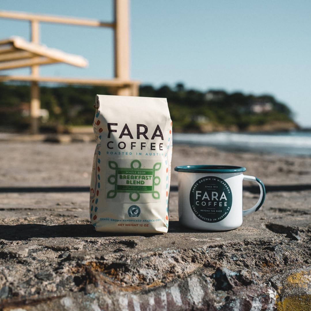 Fara Coffee Decaf Roast pour-over setup for a smooth cup