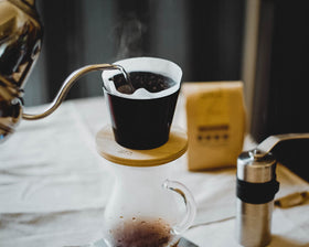 Fara Coffee sustainably traded and harvested coffee beans for a mindful cup.
