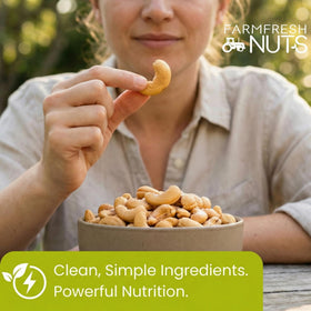 Farm Fresh Nuts as salad toppers and trail mix ingredient.