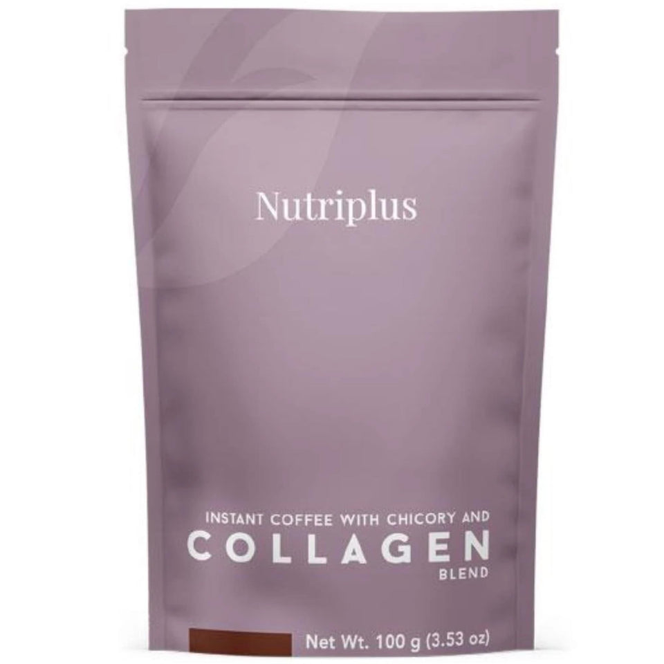 FARMASi Nutriplus coffee packaging shows chicory blend for a smooth morning