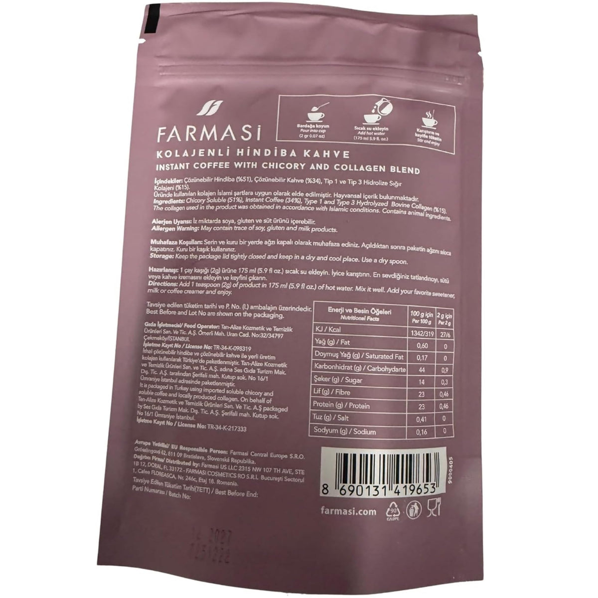 FARMASi Nutriplus morning routine image evokes smooth, nutty aroma