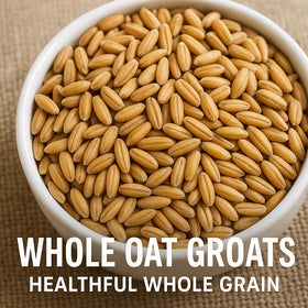 Farmer Bob's 5lb resealable bag offering convenient bulk oats
