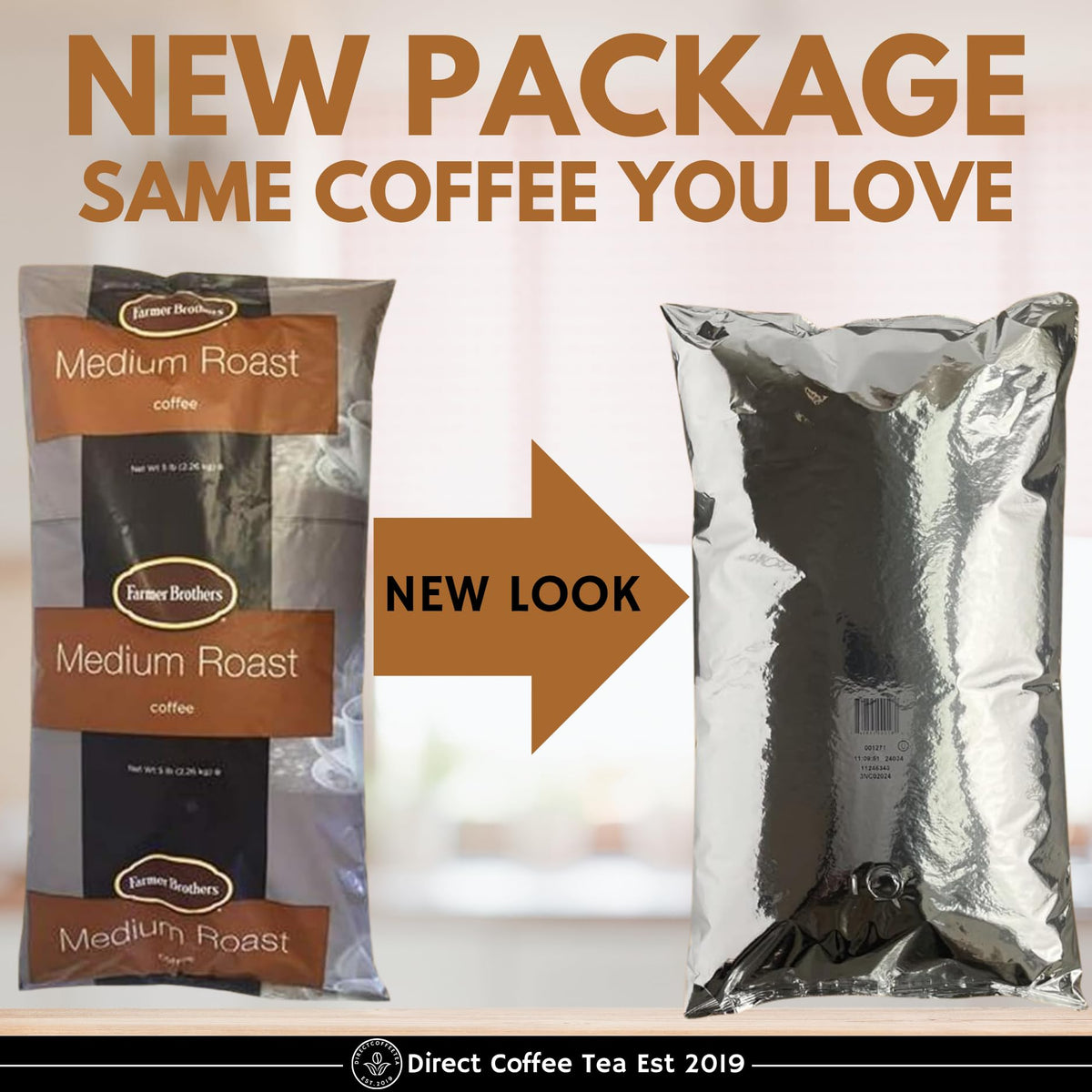 Farmer Bros Breakfast Blend steamy cup closeup highlighting mild flavor and smooth finish