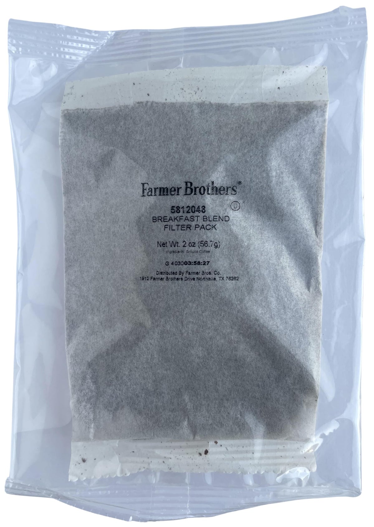 Farmer Brothers Breakfast Blend bulk 40-pack box shows convenient hospitality solution
