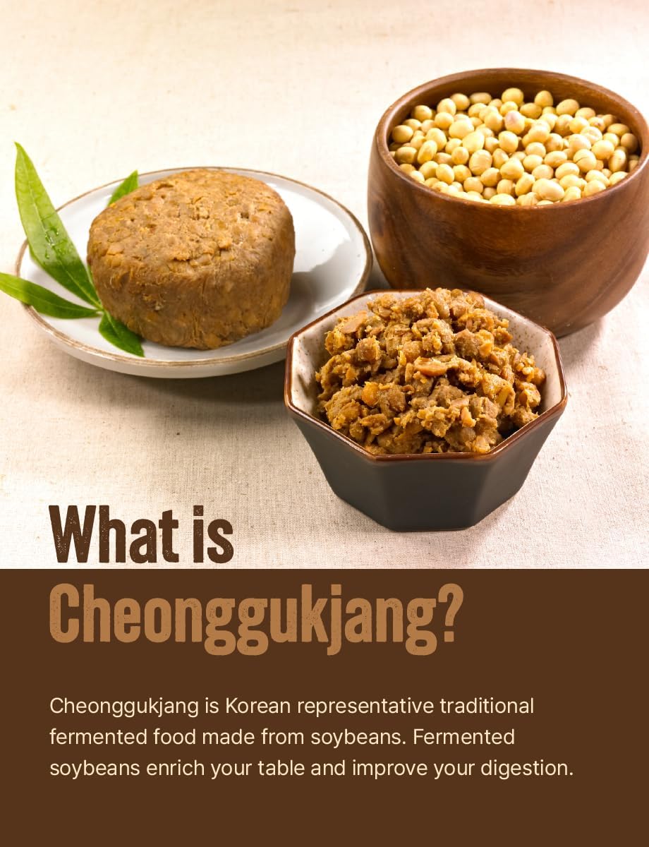 FARMER QUEEN finely ground soybean powder blending easily into soups and sauces.