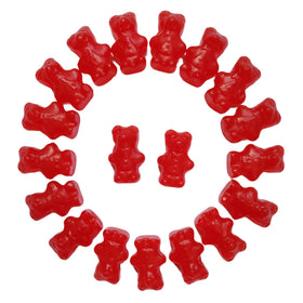 Farmhouse Preserve JuJu Cinnamon Bears bulk bag front view for party-ready snacks.
