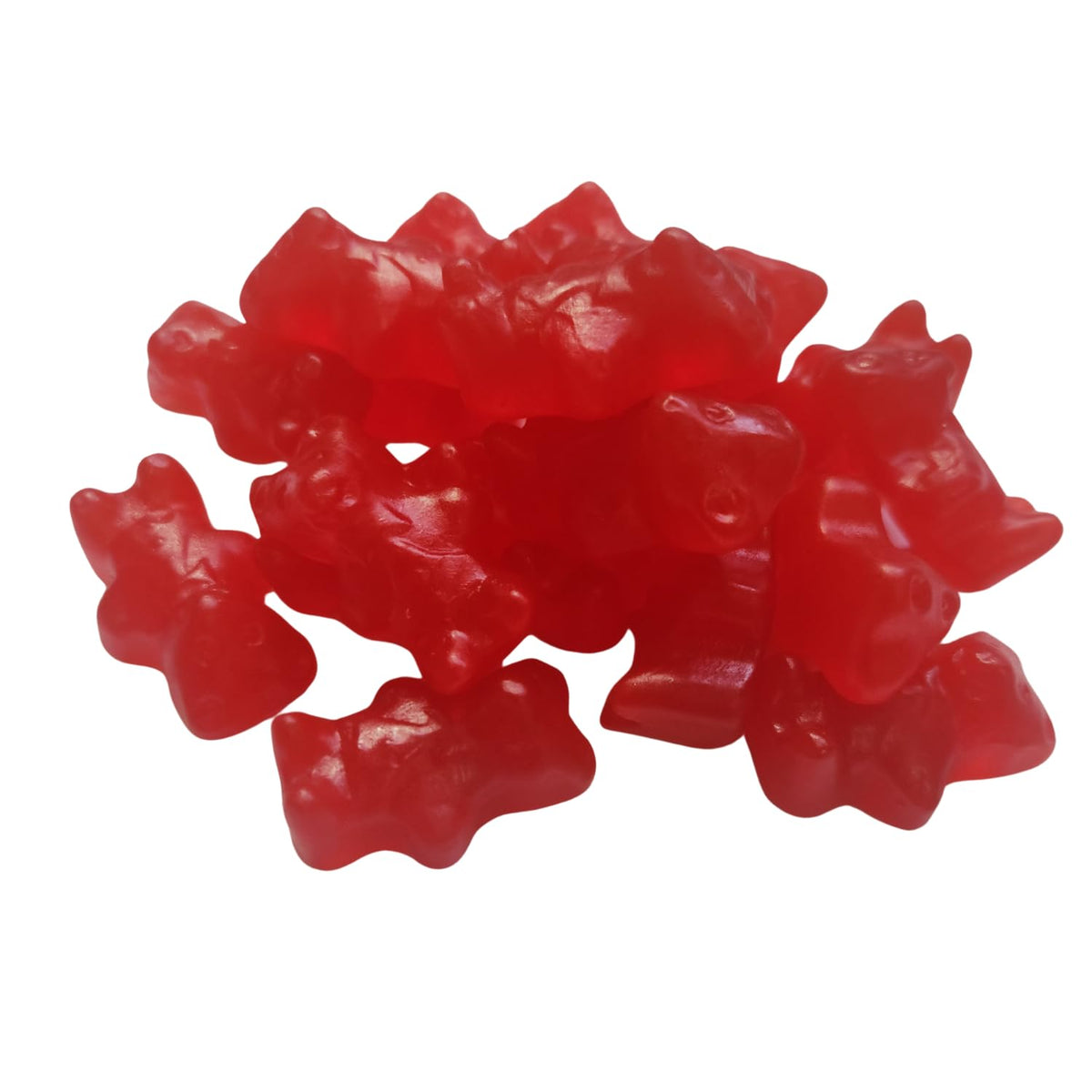 Farmhouse Preserve JuJu Cinnamon Bears closeup red bears highlighting warm cinnamon.