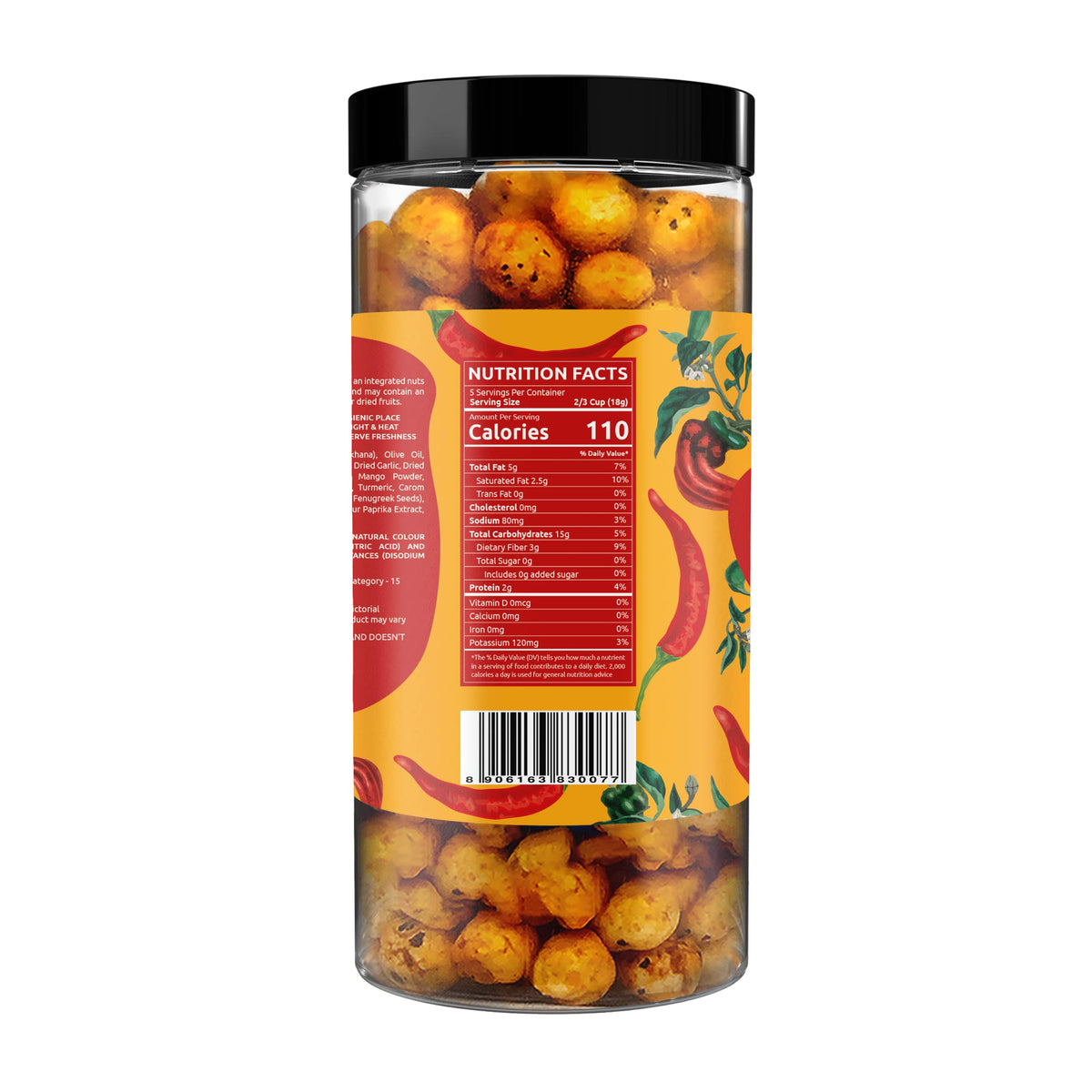 Farmley makhana crunch image highlighting a popcorn alternative for movie nights