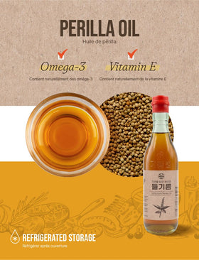 FARMER QUEEN Simple ingredient oil—perilla seed only, clean label.