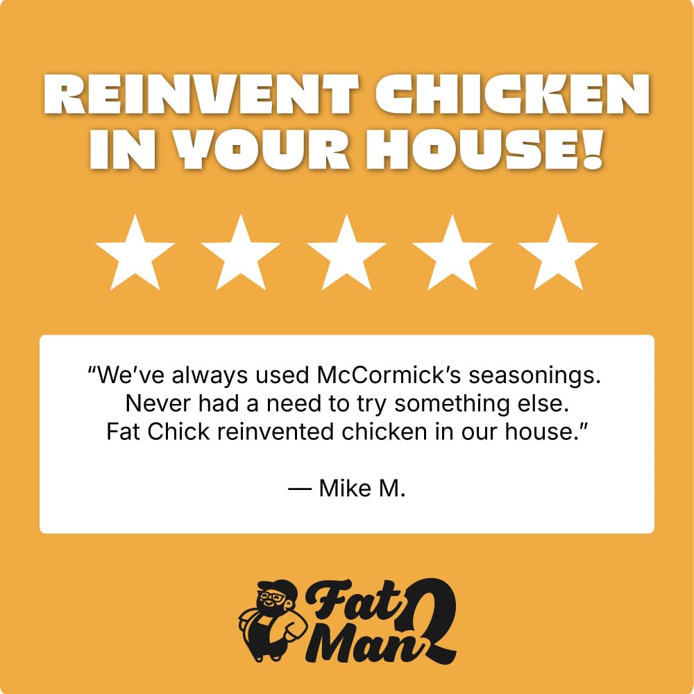 Fat Man Q Fat Chick grilled chicken pieces with even crust.