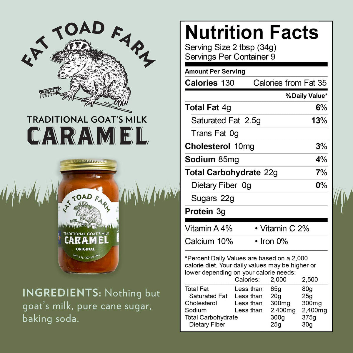 Pouring Fat Toad Farm caramel into coffee for velvety flavor.