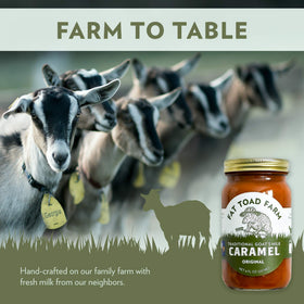 Fat Toad Farm three-ingredient cajeta: goat’s milk, cane sugar, baking soda.