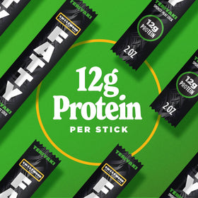 Fatty Meat Sticks Grass-Fed Beef Teriyaki-02, premium antibiotic-free snack for workouts.