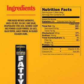 FATTY Meat Sticks on the go snacking idea against busy lifestyle