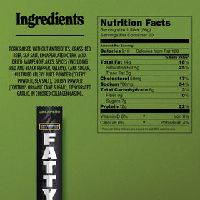 FATTY Meat Sticks outdoor trail-snack setting for active lifestyles.