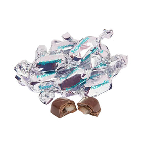 Fazermint peppermint cream squares arranged neatly, gifting-ready packaging for celebrations.