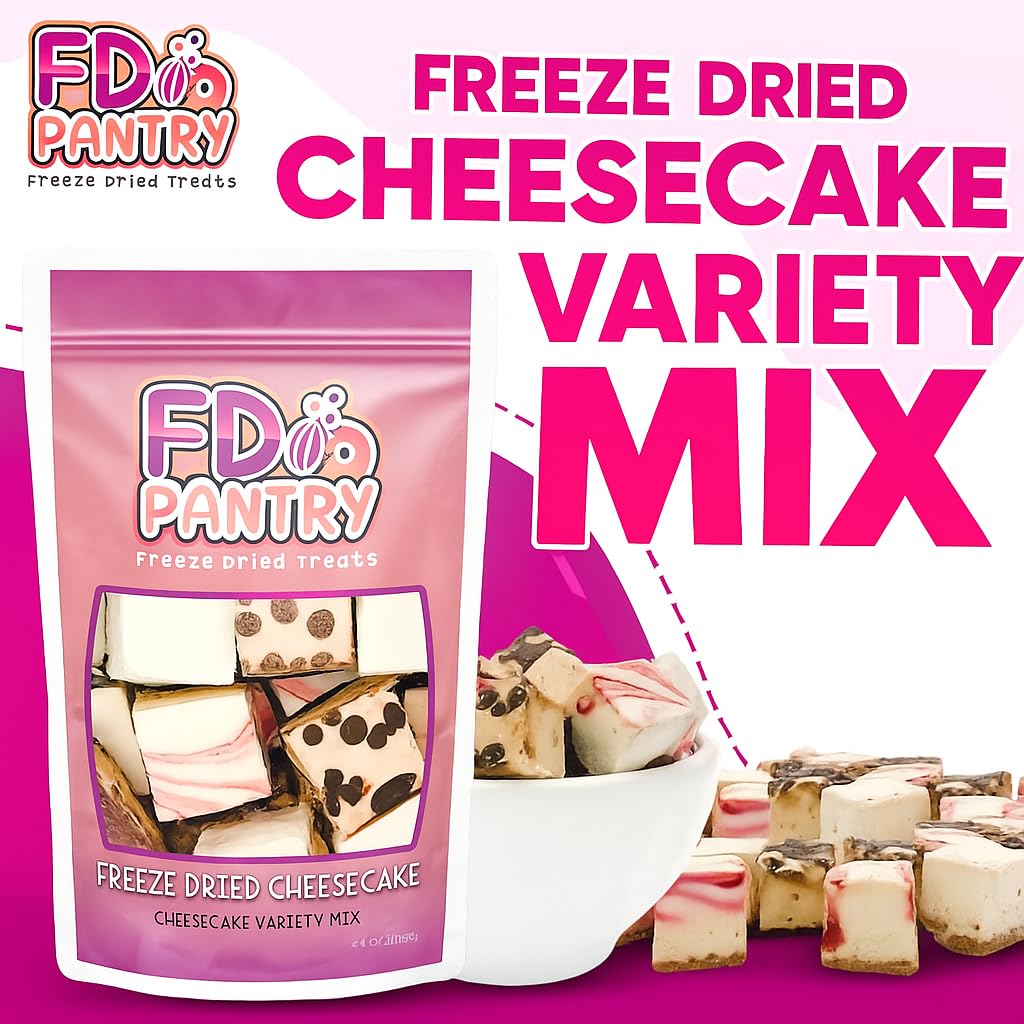 FD Pantry strawberry swirl bites deliver vibrant flavor in a light bite
